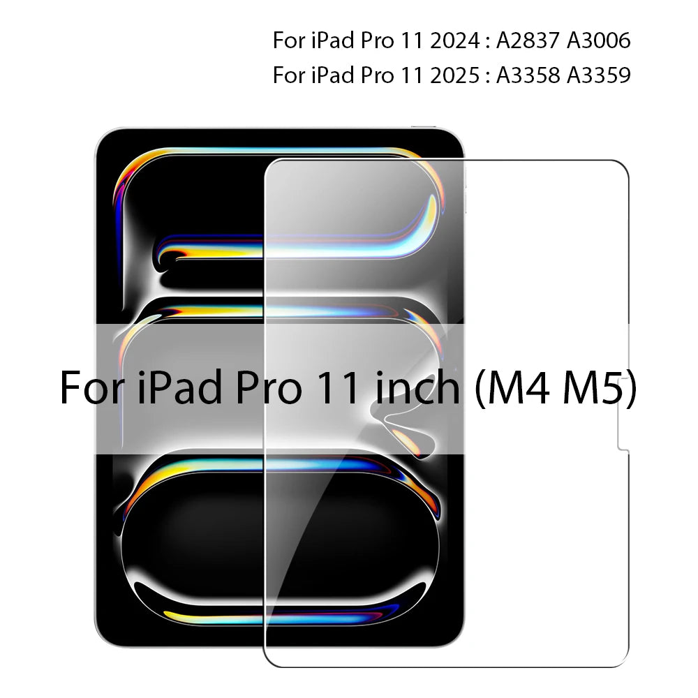 iPad Tempered Glass Screen Protector (Universal Fit)