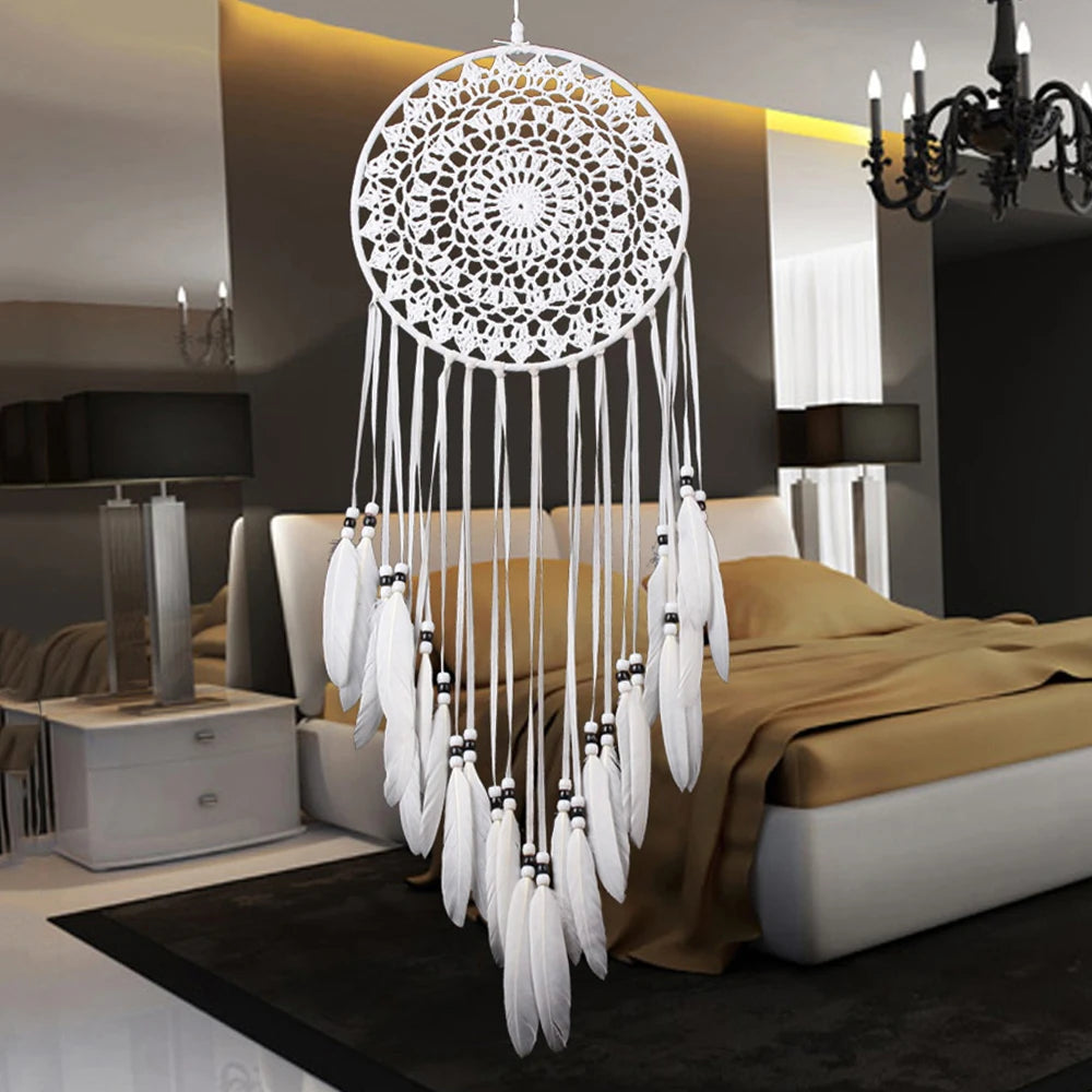 Large Nordic Style Dream Catcher Boho Kids Room Wall Hanging Decoration