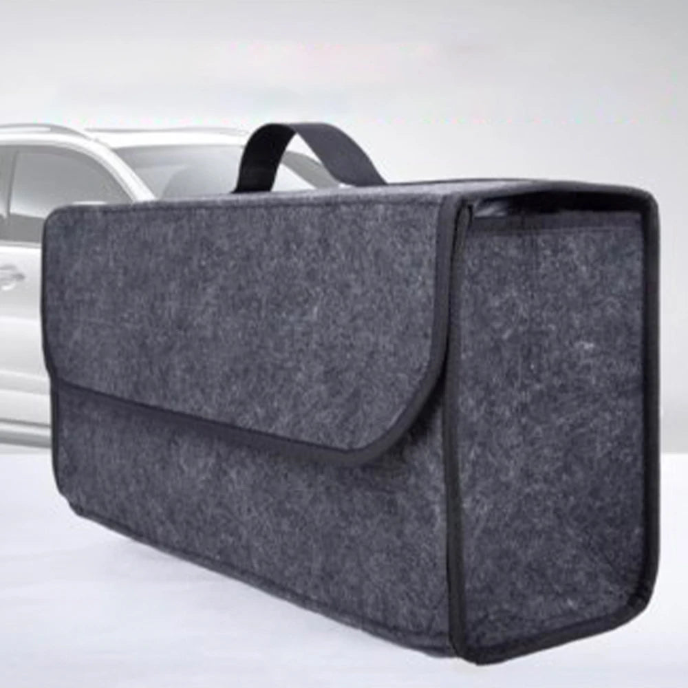 Car Trunk Organizer Large Felt Storage Bag