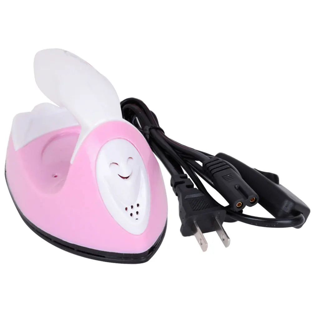 Mini DIY Heat Press Machine – Portable Electric Iron for Iron-On Transfers, Patches & Crafting