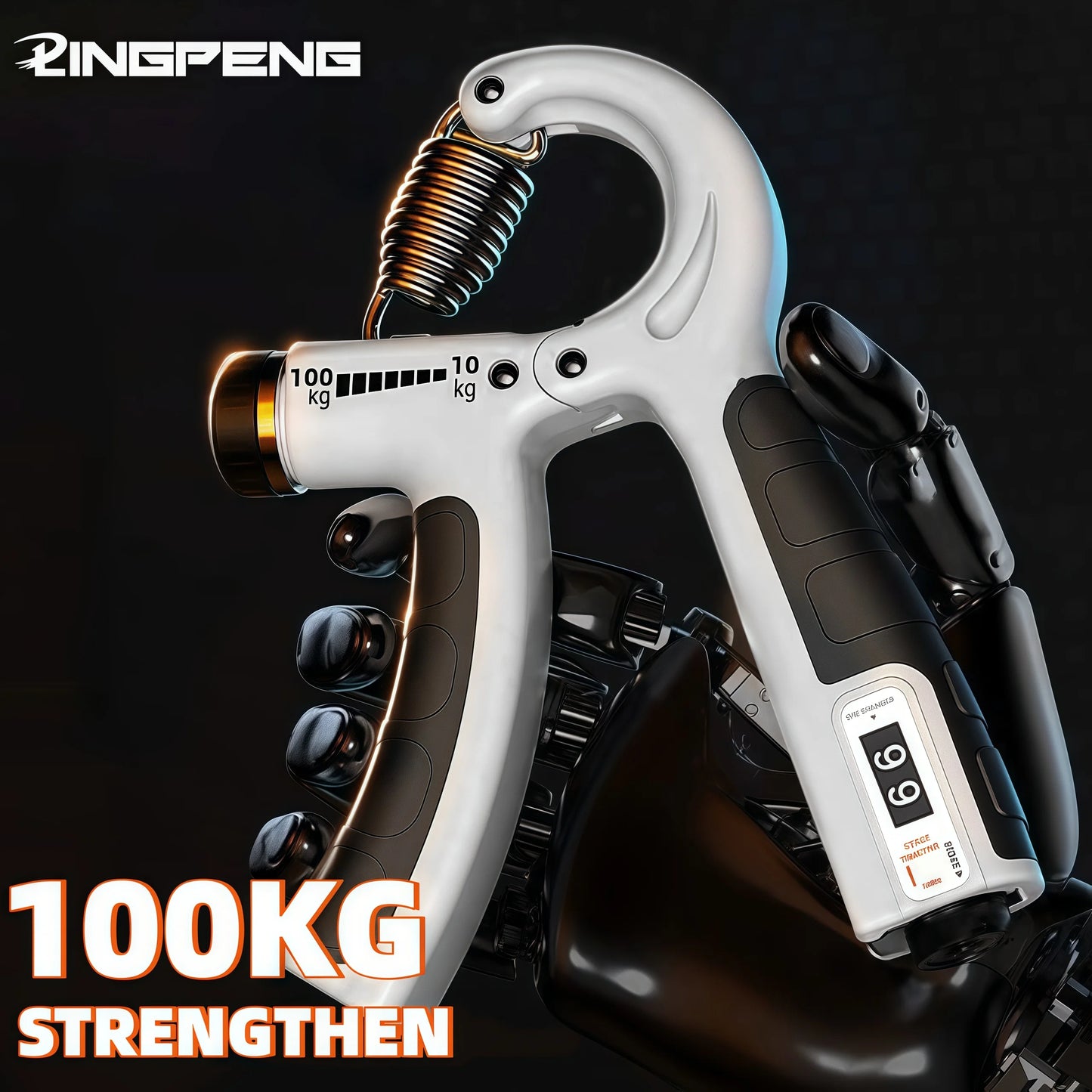 Adjustable Grip Strength Trainer – Hand & Forearm Strengthener for Muscle Building