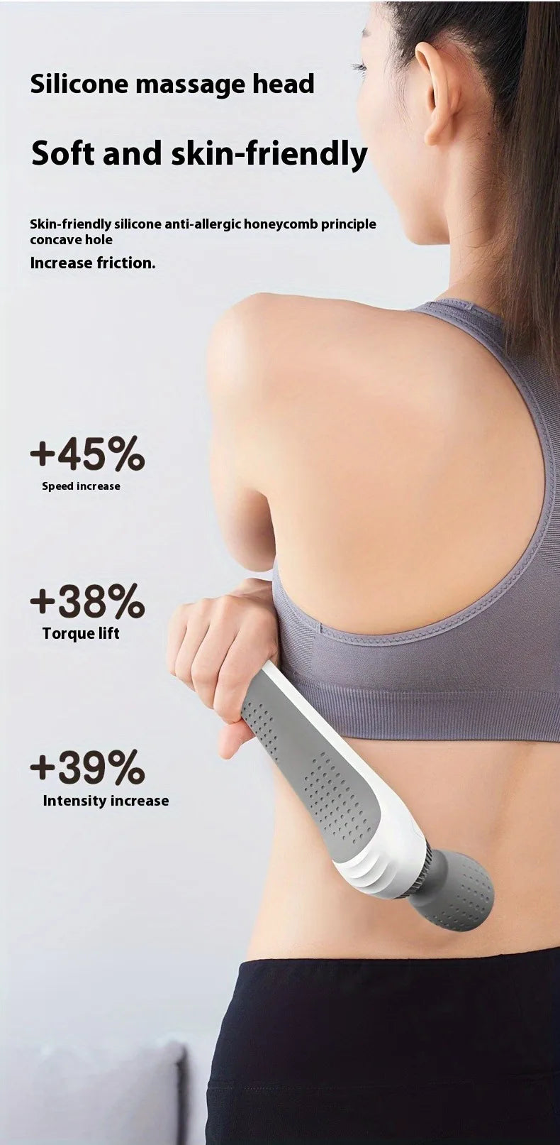 Ultra-Portable Handheld Massage Gun | USB Rechargeable Full-Body Muscle Relaxer