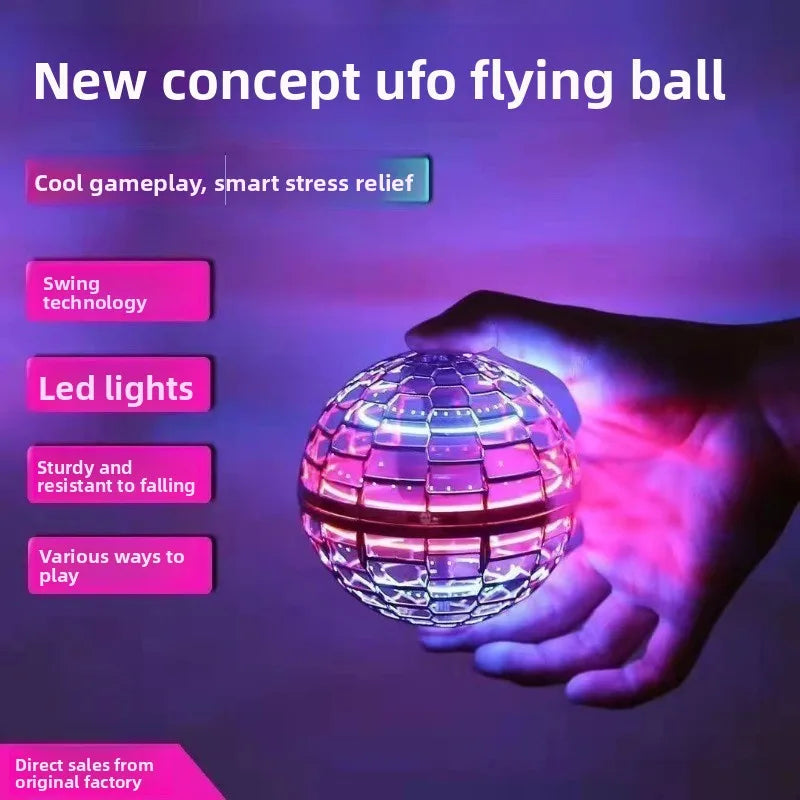 Hand-Controlled LED Flying Ball Toy