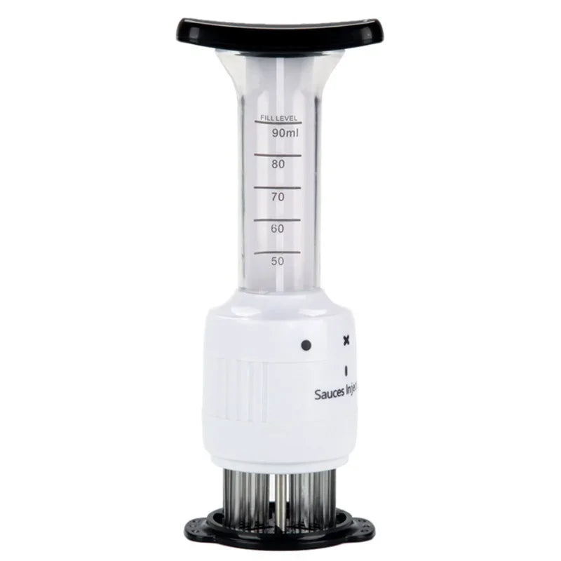 2-in-1 Meat Tenderizer & Marinade Injector – BBQ Kitchen Tool