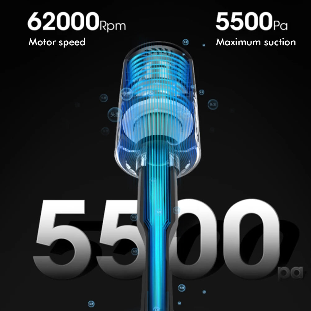 Mini Handheld Car Vacuum Cleaner & Interior Blower | Lightweight Wet & Dry Solution