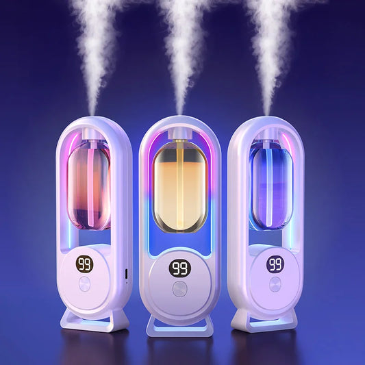 Rechargeable Portable Aromatherapy Diffuser 5 Speed Essential Oil Deodorizer