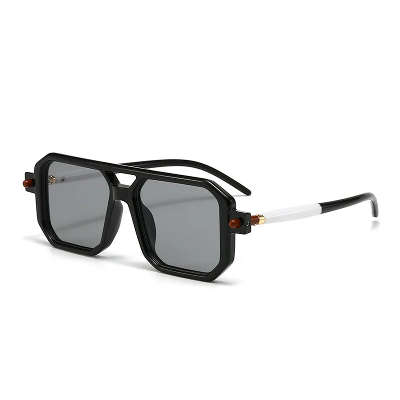 Polygon Sunglasses Rectangle Fashion Popular Women Men Shades Square Sun Glasses for Female Male Summer Traveling Glasses