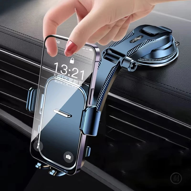 Universal Car Phone Holder – Dashboard & Windshield Mount
