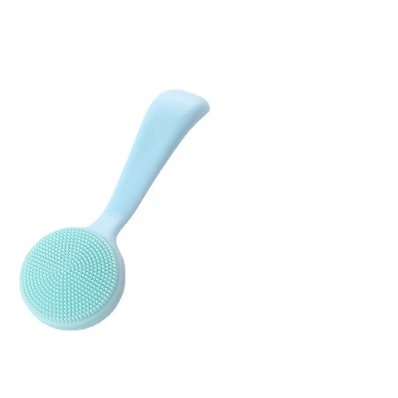 Silicone Facial Cleansing Brush – Handheld Face Scrubber for Exfoliation & Skin Massage