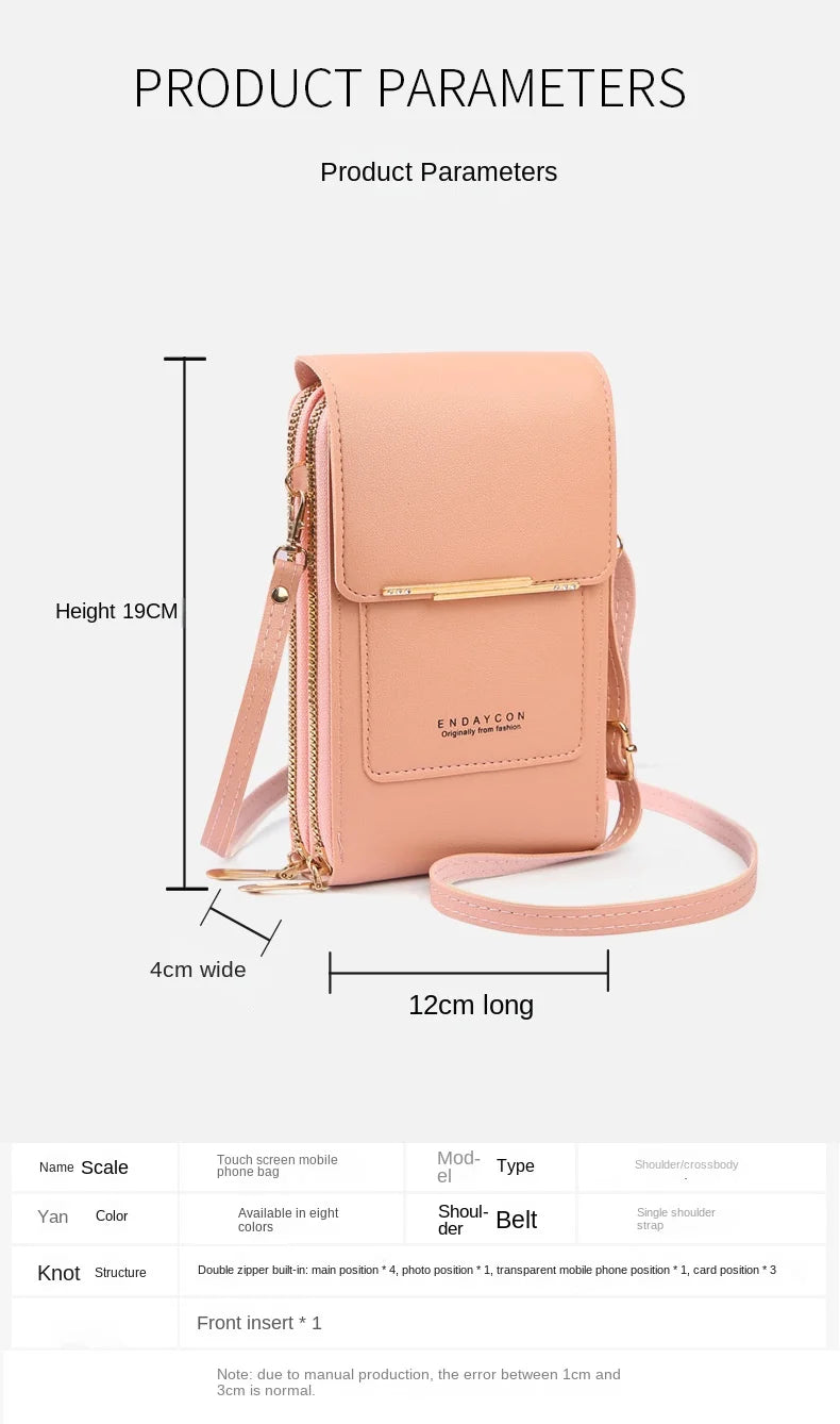 Touch Screen Phone Crossbody Bag