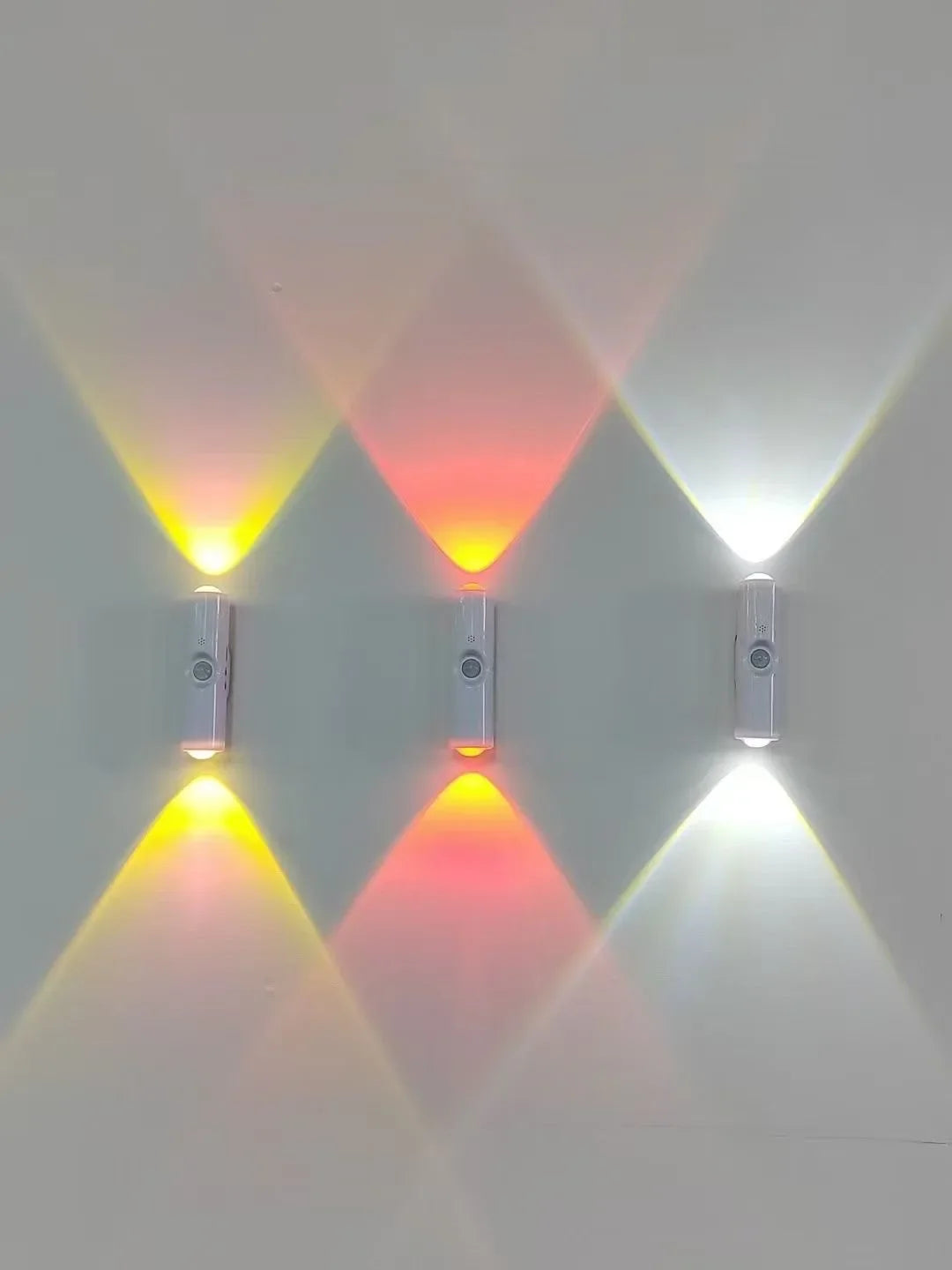 Smart RGB Motion Sensor Wall Light – Rechargeable Magnetic Night Lamp