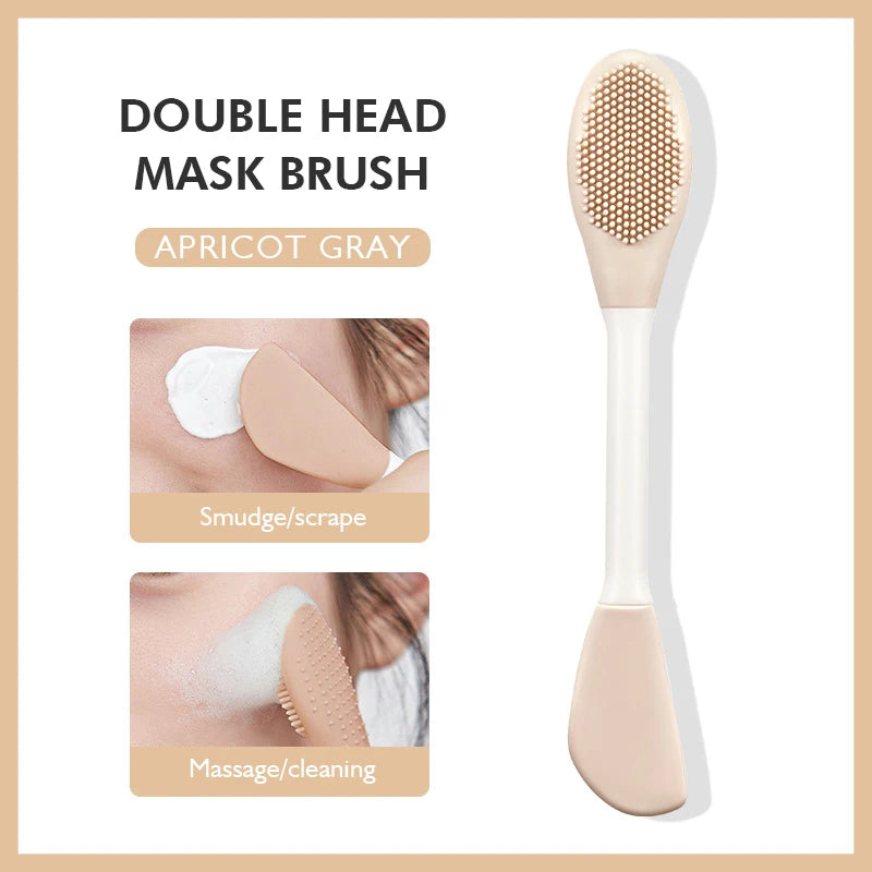 IMAGIC 2-in-1 Silicone Facial Cleansing & Mask Brush – Deep Clean Exfoliator for Pores & Blackheads