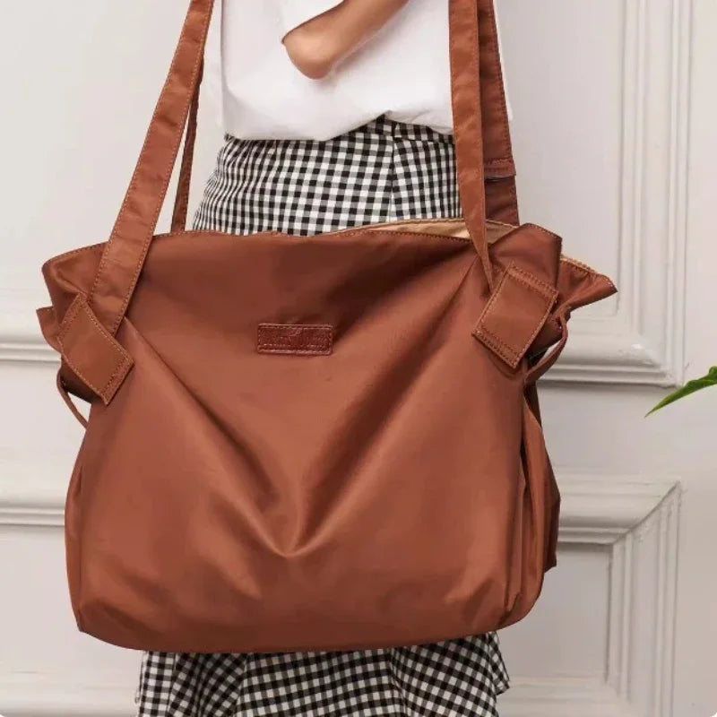 Foldable Large Capacity Shopping Tote Bag – Travel, Picnic & Storage
