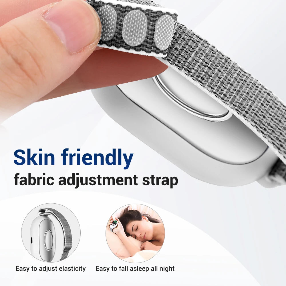 Microcurrent Sleep Aid Device EMS Insomnia Relief Intelligent Palm Pulse Massager