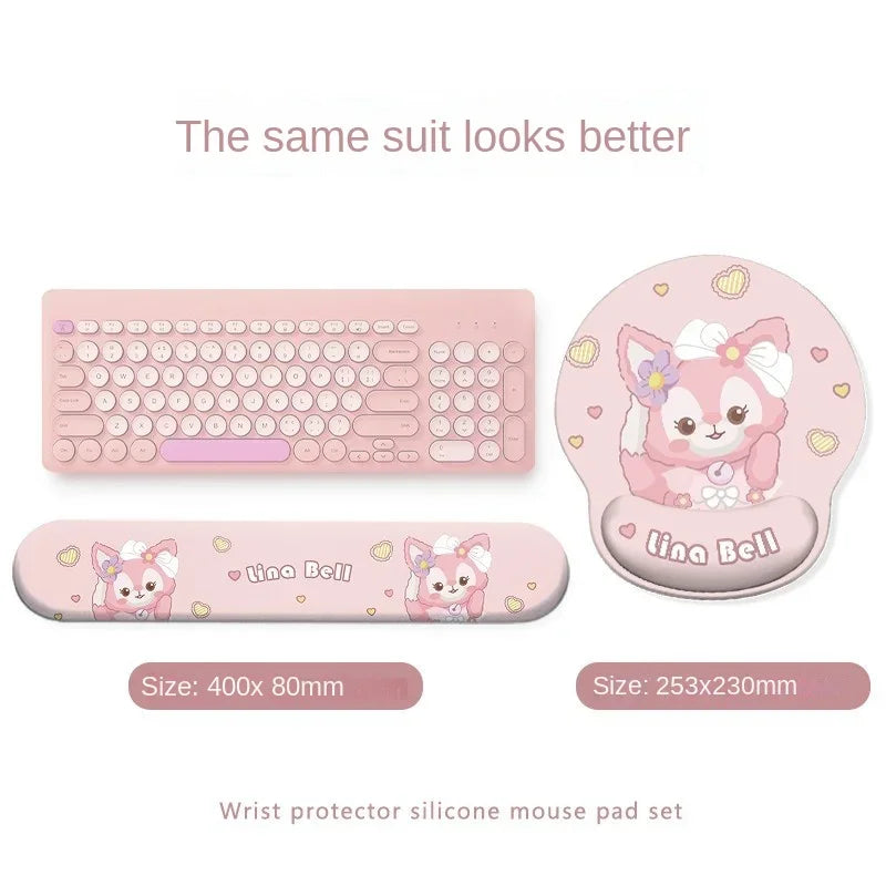 Gradient Ergonomic Mouse Pad with Wrist Support