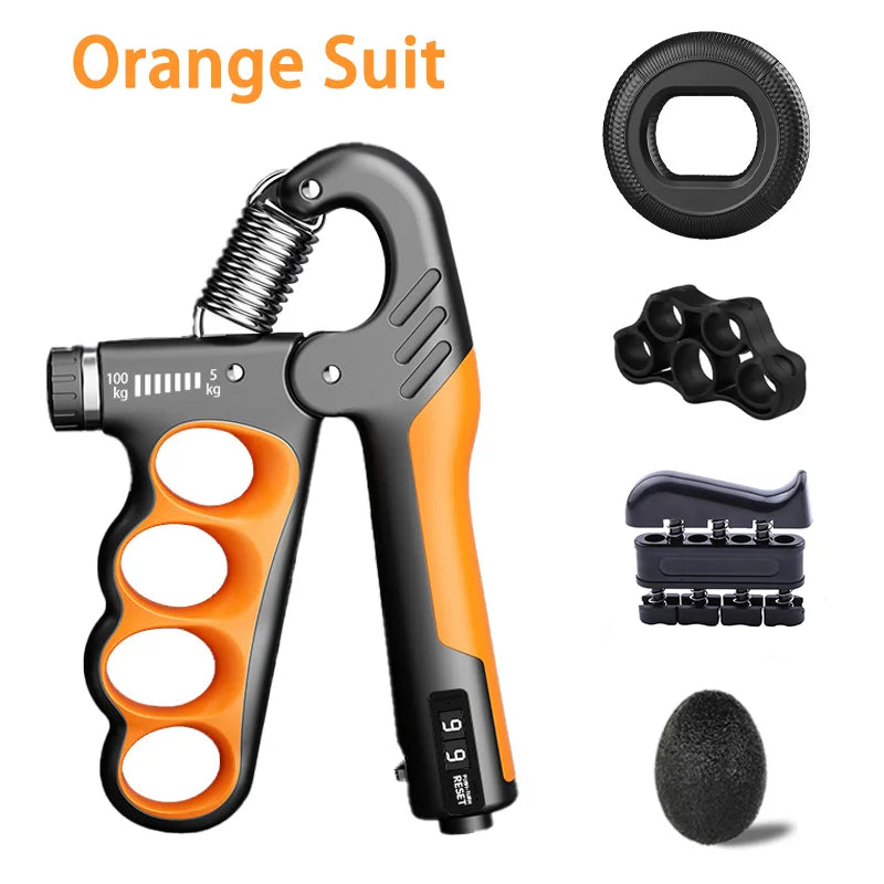 Adjustable Heavy-Duty Hand Strengthener | 5–150kg Grip Strength Trainer