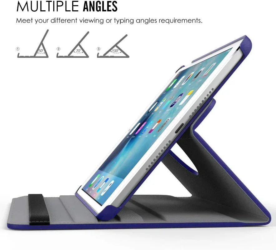 360° Rotating iPad Case (Universal Multi-Model Fit)