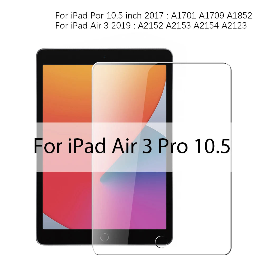 iPad Tempered Glass Screen Protector (Universal Fit)