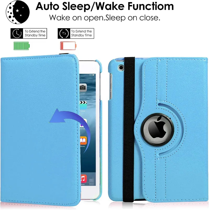 360° Rotating iPad Case (Universal Multi-Model Fit)