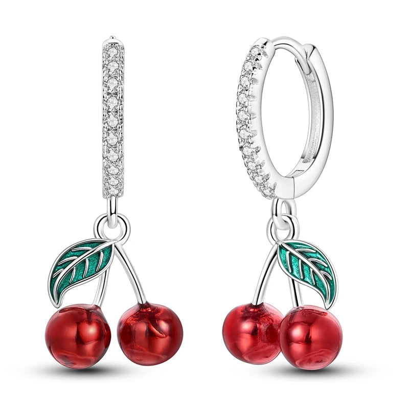 925 Sterling Silver Hoops Earrings Hypoallergenic Hoops Earrings With Zirconia Fashion High Quality Jewelry for Women Girls