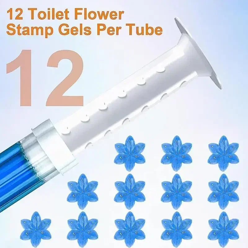 Automatic Toilet Cleaning Gel Tablets - Fragrance Deodorizer & Freshener