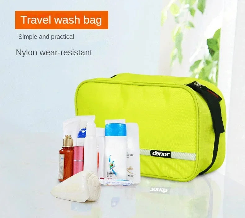 Large Waterproof Hanging Toiletry Bag – Travel Organizer for Men & Women Cosmetic & Bathroom Kit