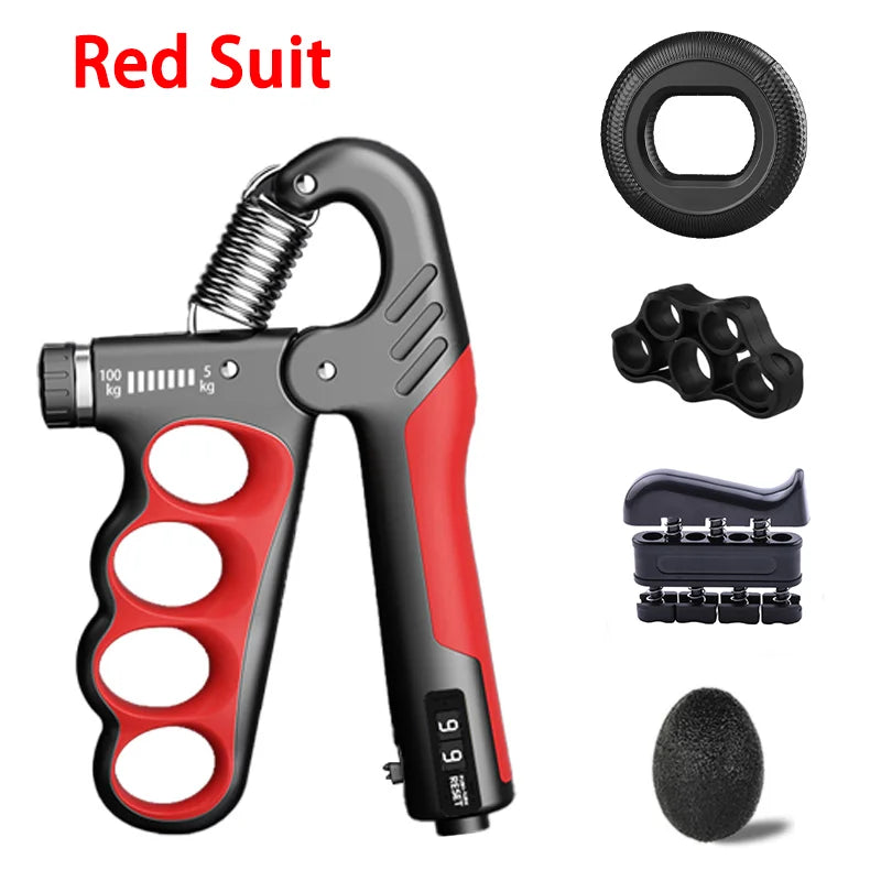 Adjustable Heavy-Duty Hand Strengthener | 5–150kg Grip Strength Trainer