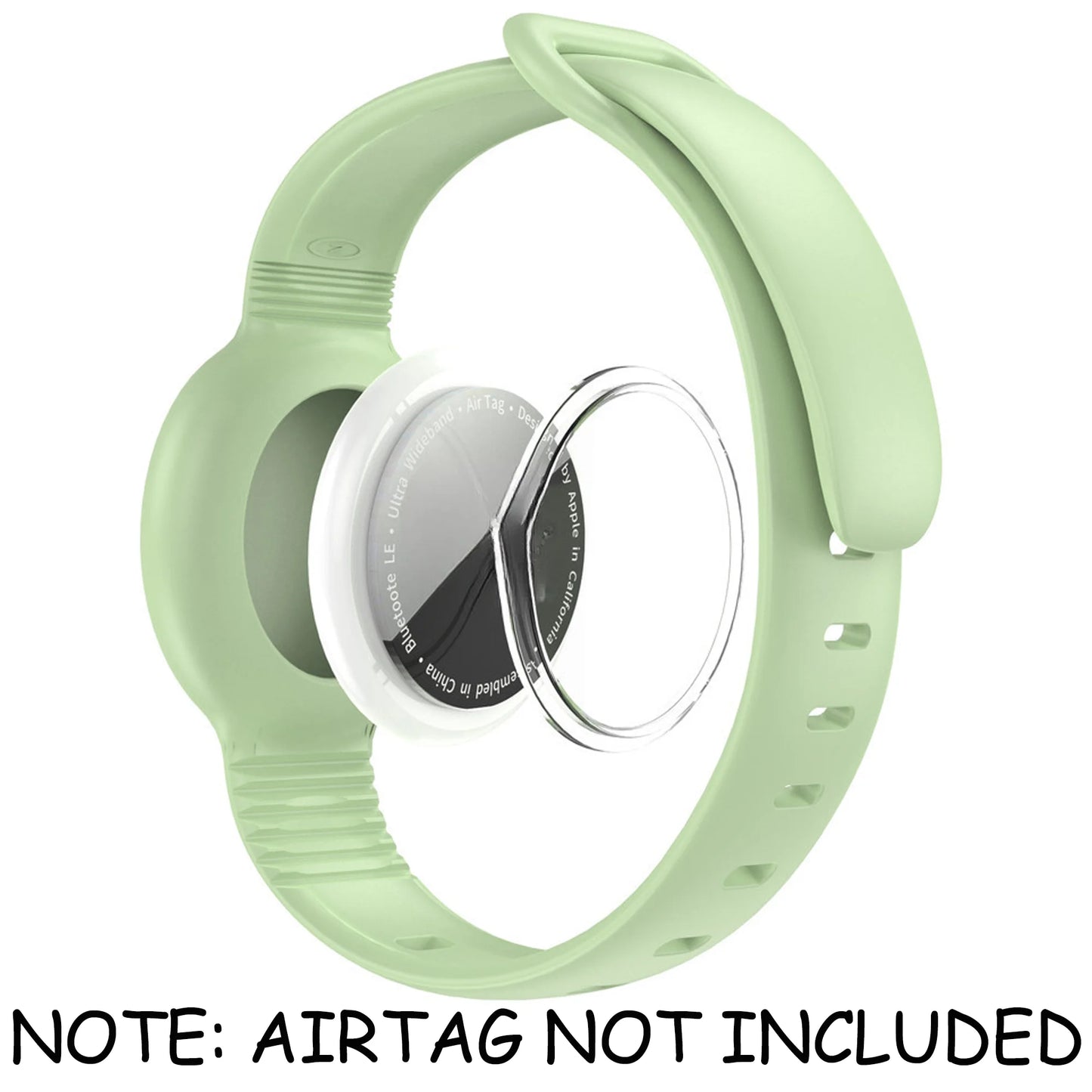 Waterproof AirTag Bracelet for Kids Nylon Hidden Tracker Wristband Toddler Band