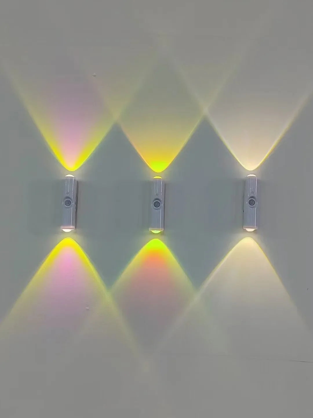 Smart RGB Motion Sensor Wall Light – Rechargeable Magnetic Night Lamp