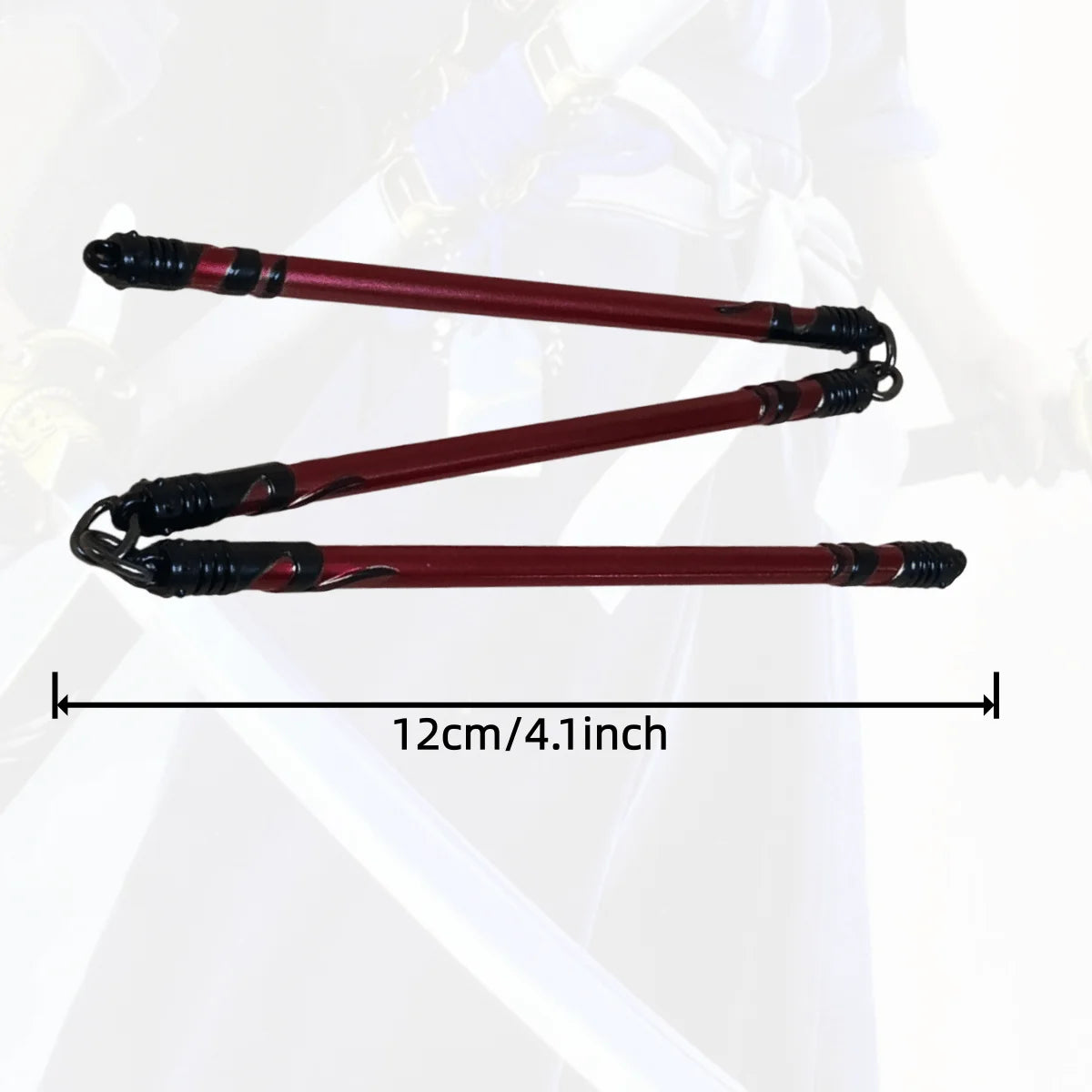 4.1inch Jujutsu Zenin Maki Metal Katana Sword Original Samurai Ninja Knife Japanese Katana Sabre Cosplay Accessories Prop Toy