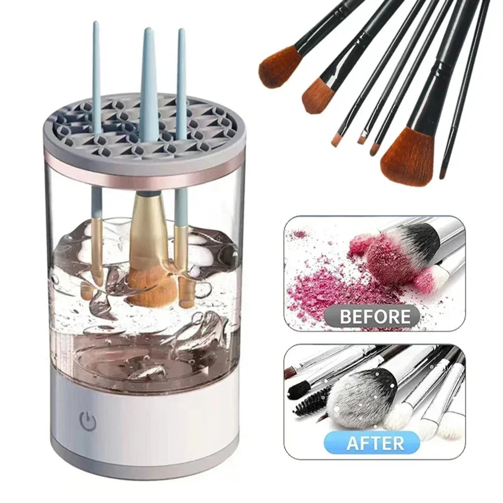 Electric Makeup Brush Cleaner & Dryer Machine