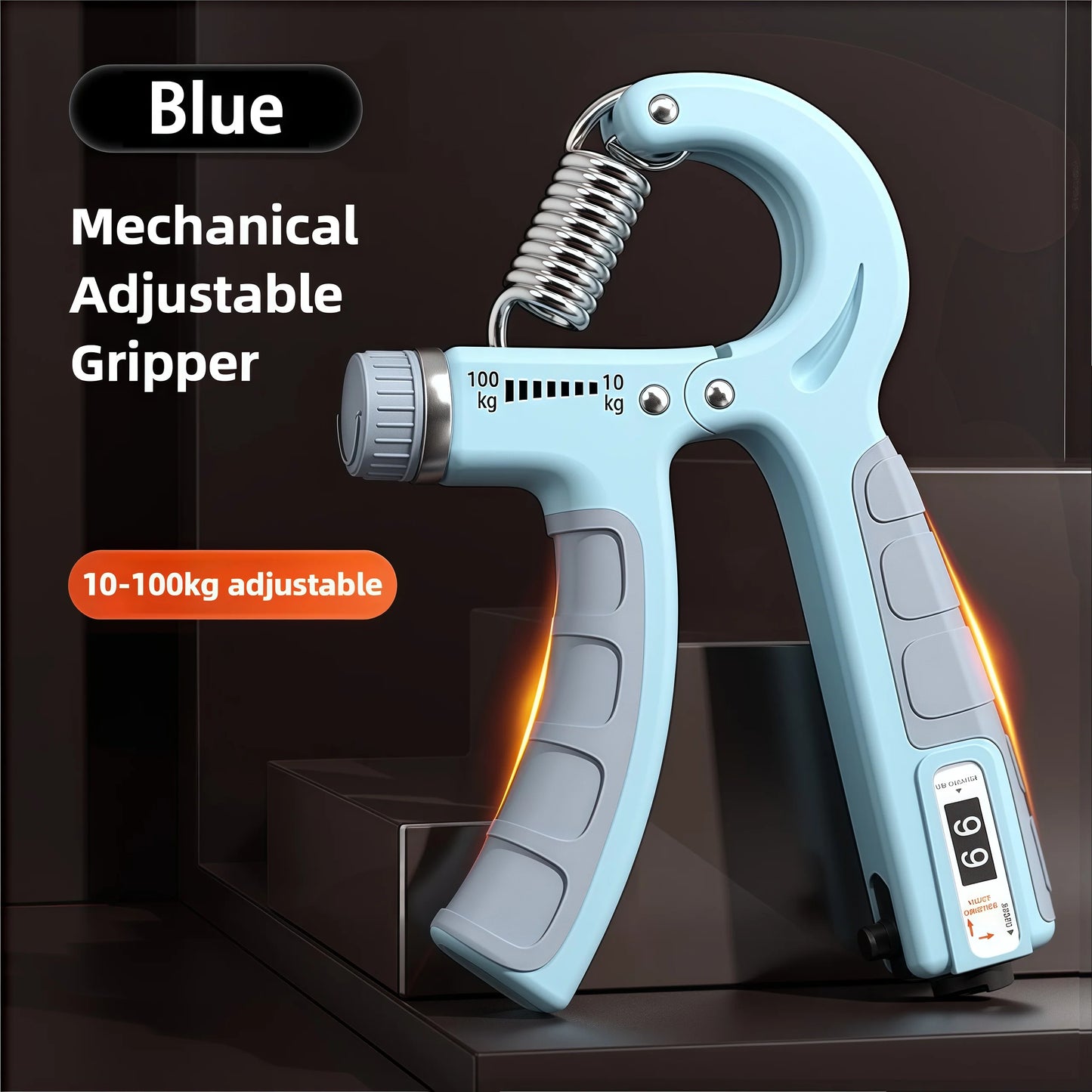 Adjustable Grip Strength Trainer – Hand & Forearm Strengthener for Muscle Building