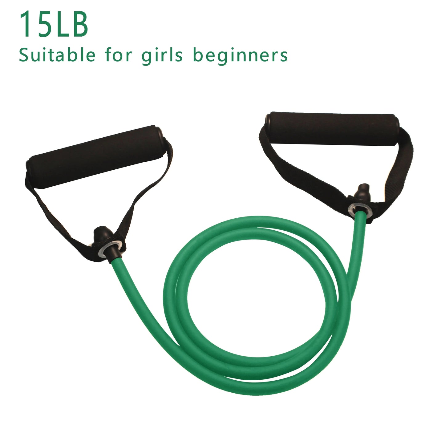 Resistance Bands with Handles – Full Body Strength Training Home Gym Set for Men & Women