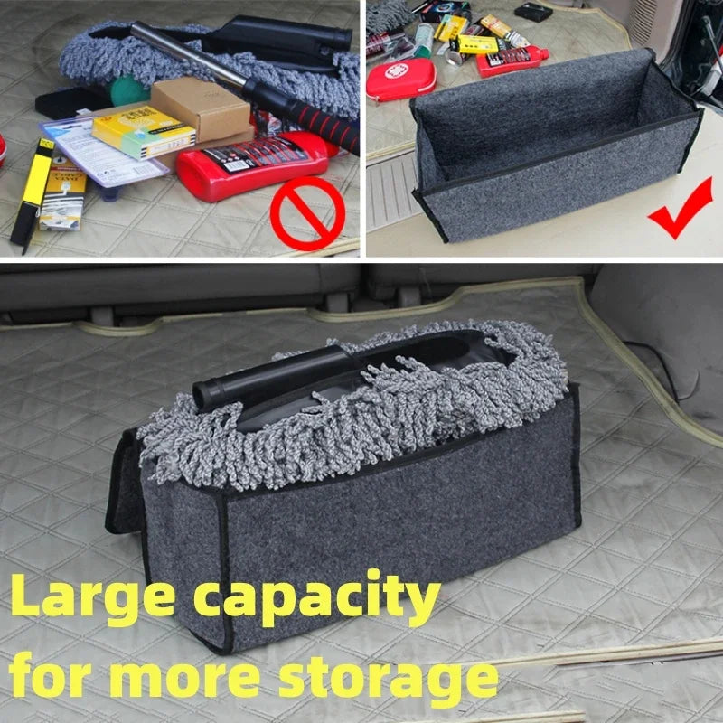 Car Trunk Organizer Large Felt Storage Bag