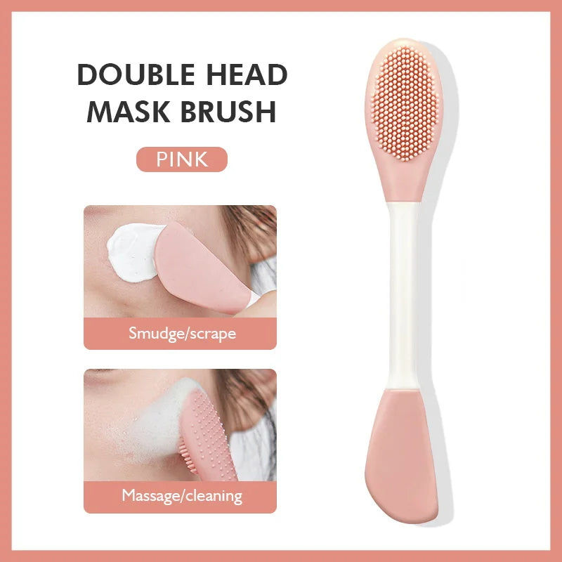 IMAGIC 2-in-1 Silicone Facial Cleansing & Mask Brush – Deep Clean Exfoliator for Pores & Blackheads