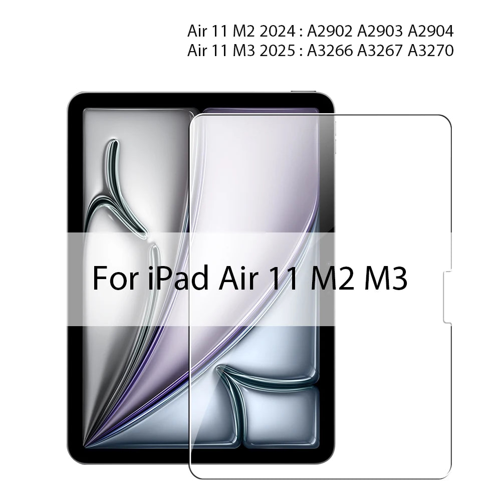 iPad Tempered Glass Screen Protector (Universal Fit)