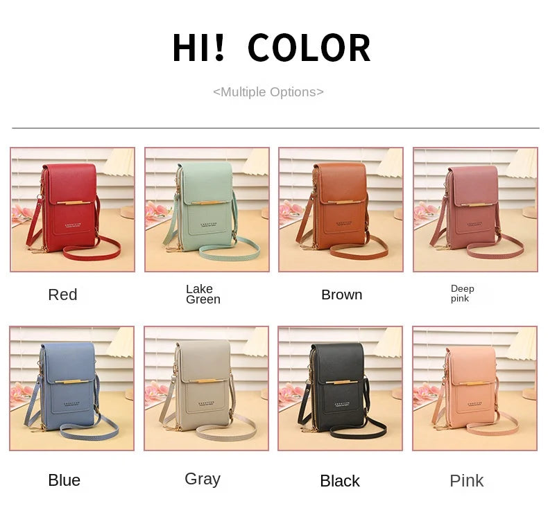 Touch Screen Phone Crossbody Bag