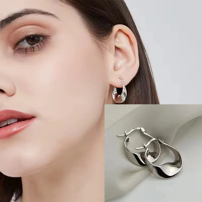 VENTFILLE 925 Sterling Silver Star Earring for Women Girl Personal Originality Trend Hip Hop Neutral Jewelry Gift Dropshipping