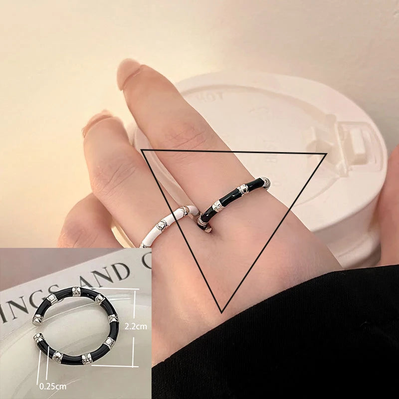 925 Sterling Silver Pearl Smile Adjustable Ring