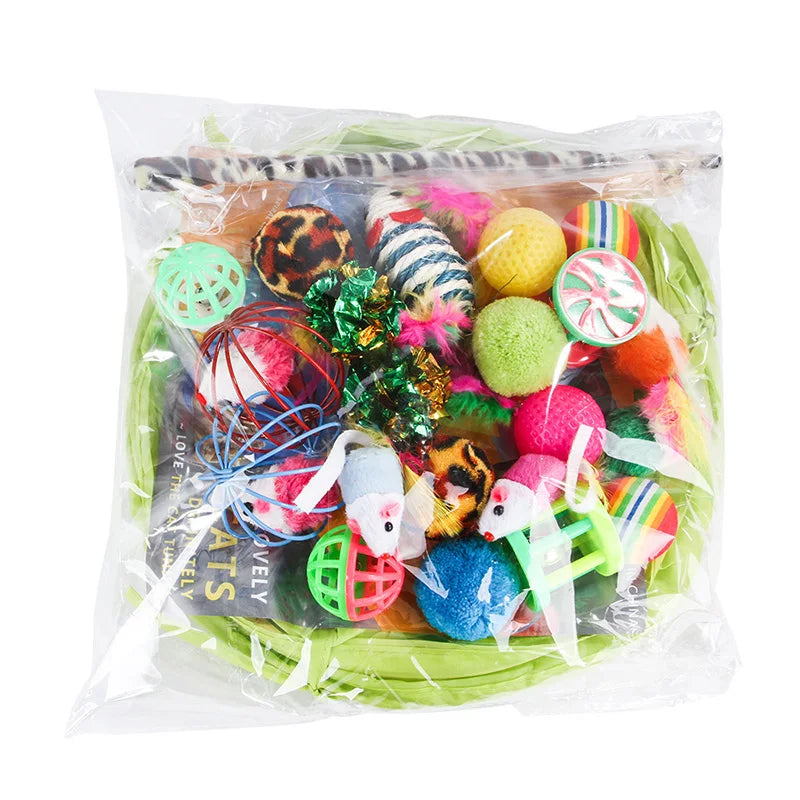Ultimate Kitten Toys Variety Pack | Interactive Cat Toy Set & Sisal Mouse