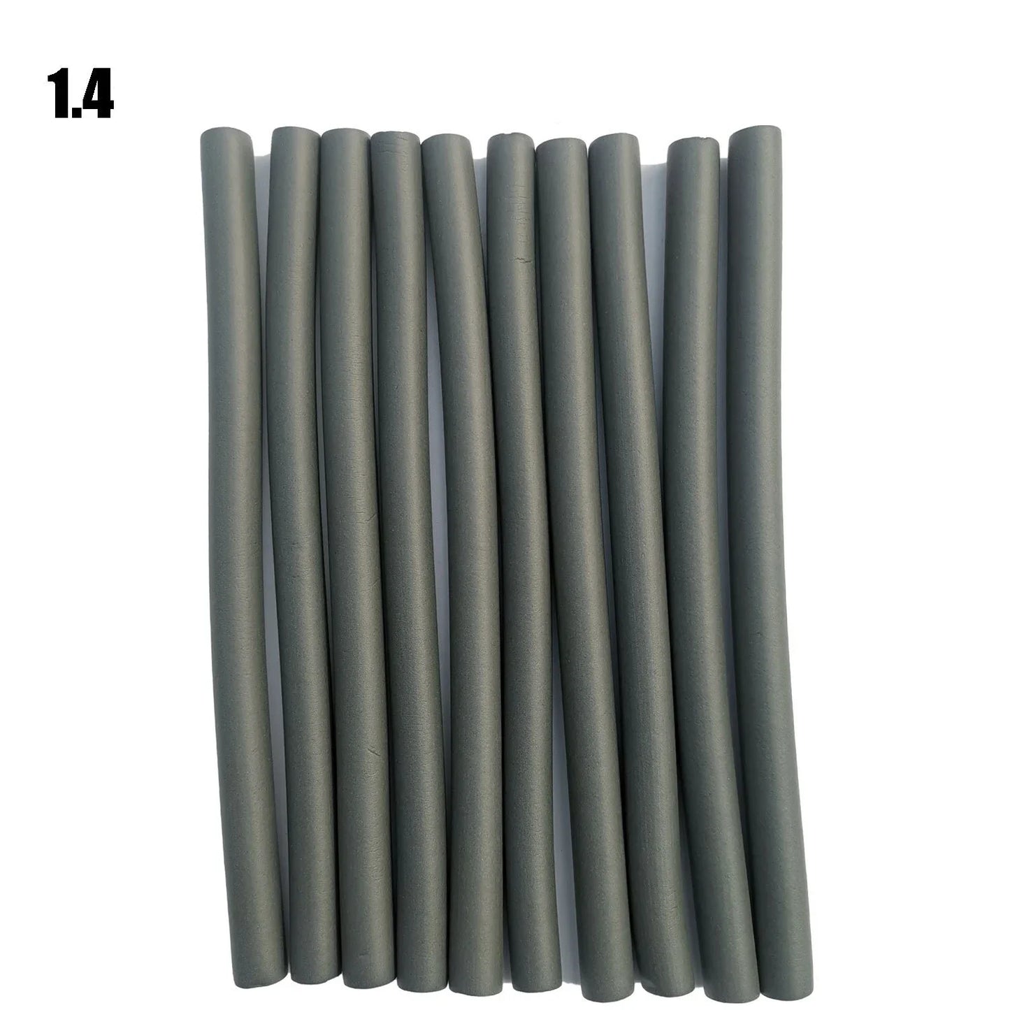 10pcs Flexible Hair Curling Rods Soft Foam Bendy Twist Flexi Rollers No Heat Styling