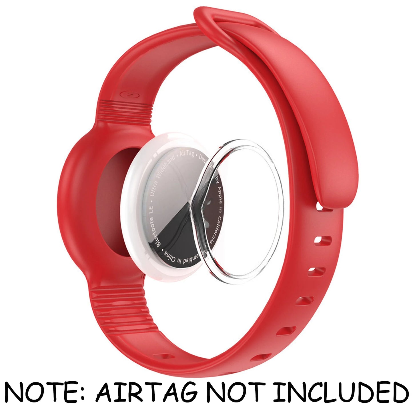 Waterproof AirTag Bracelet for Kids Nylon Hidden Tracker Wristband Toddler Band
