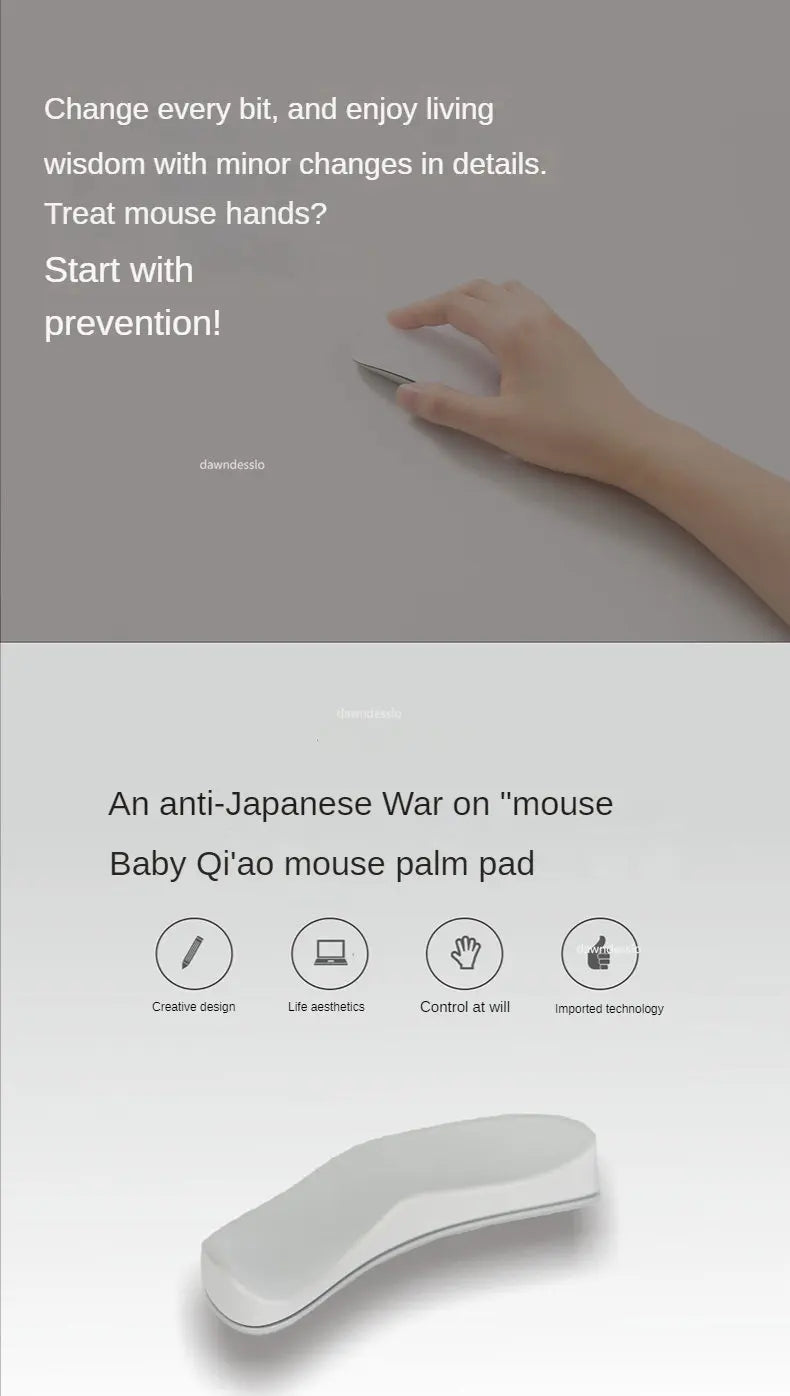 Ergonomic Gel Wrist Rest Mouse Pad