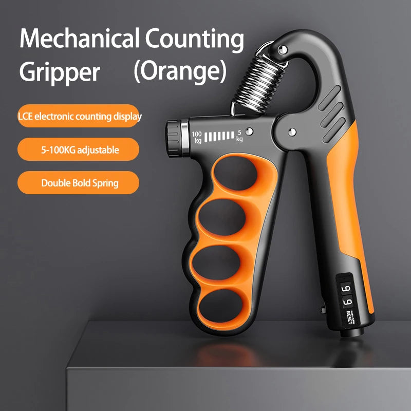 Adjustable Heavy-Duty Hand Strengthener | 5–150kg Grip Strength Trainer