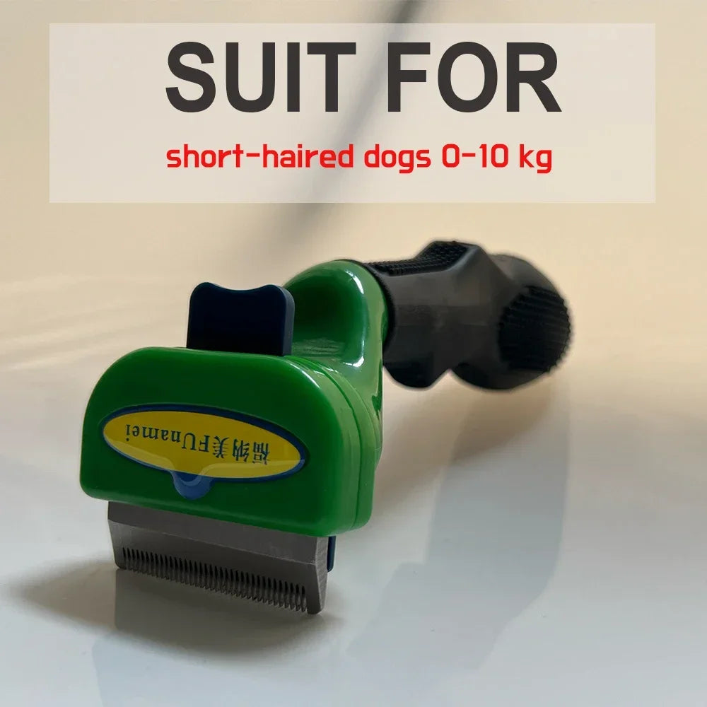 Pet Grooming Brush for Dogs & Cats – Hair Removal & Massage Comb Tool