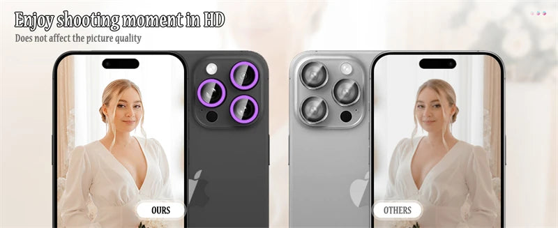Luminous Camera Lens Protector for iPhone