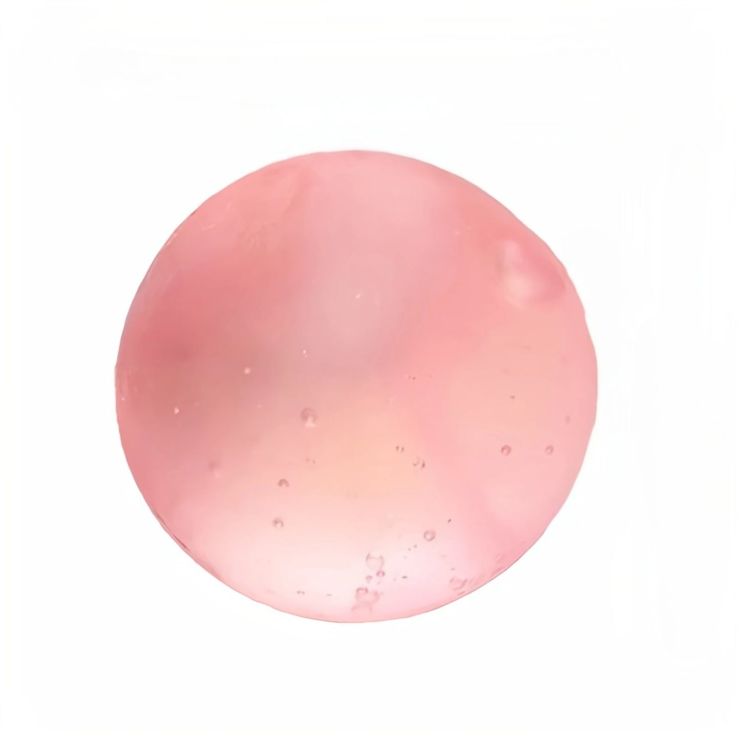 Pink Maltose Squishy Toys Mochi Anti Stress Sensory Fidget Toy Soft Simulated Transparent Maltose Slow-rebound Decompression Toy
