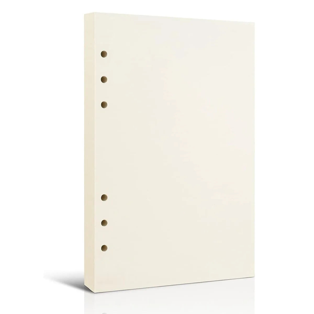 A5 PU Leather Binder Cover Refillable 6 Ring Notebook Organizer with Magnetic Buckle