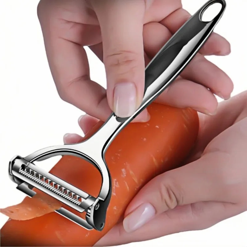 1/2Pcs Steel Vegetable Peeler Potato Peeler Multi-function Carrot Grater Fruit Tools Kitchen Accessories Cuisine Pelador