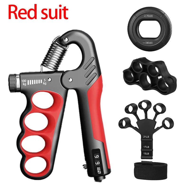 Adjustable Heavy-Duty Hand Strengthener | 5–150kg Grip Strength Trainer